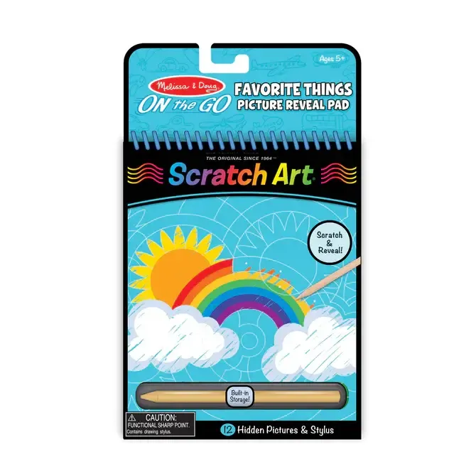 Melissa &amp; Doug Favorite Things Hidden-Picture Pad