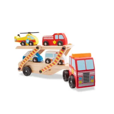 Melissa &amp; Doug Emergency Vehicle Carrier