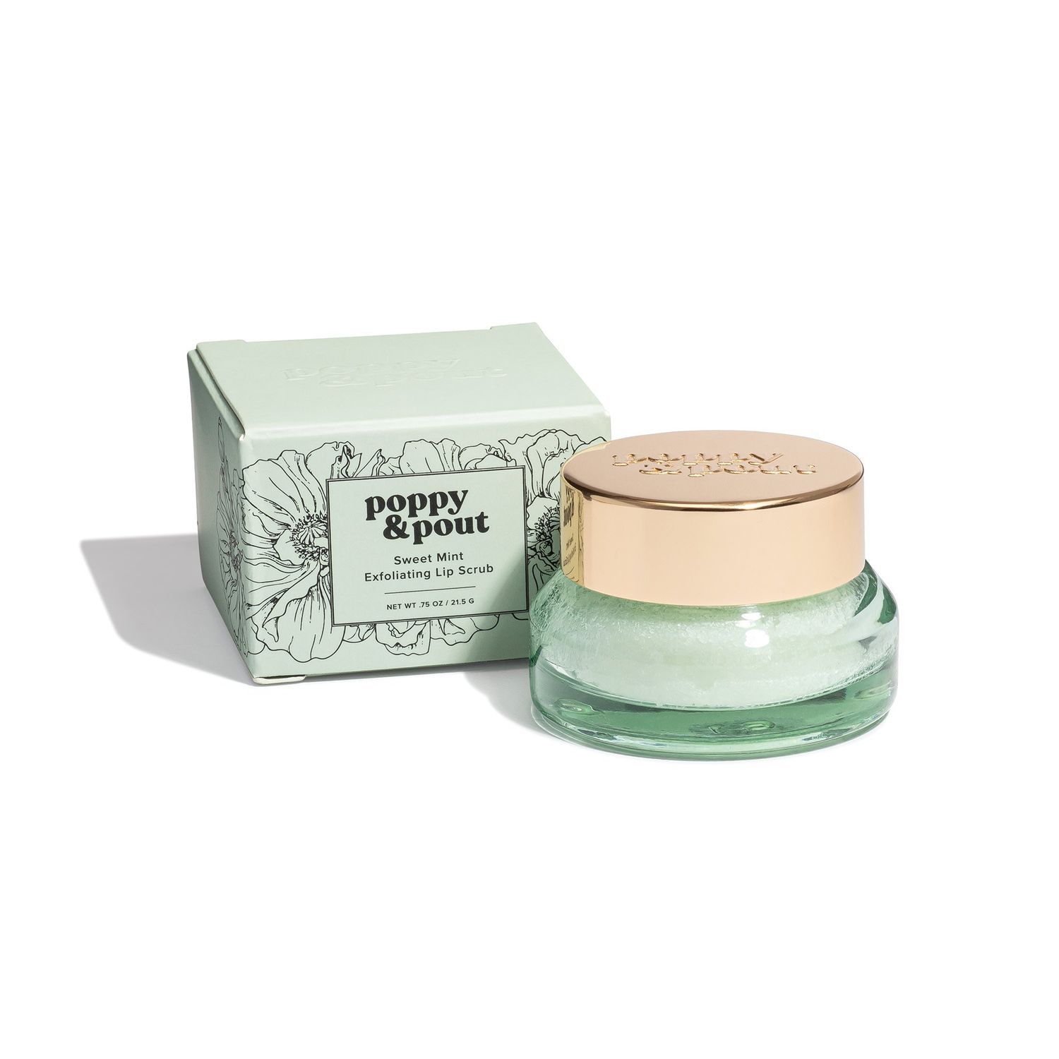 Poppy &amp; Pout Lip Scrub Sweet Mint