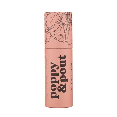 Poppy &amp; Pout Lip Balm Pink Grapefruit