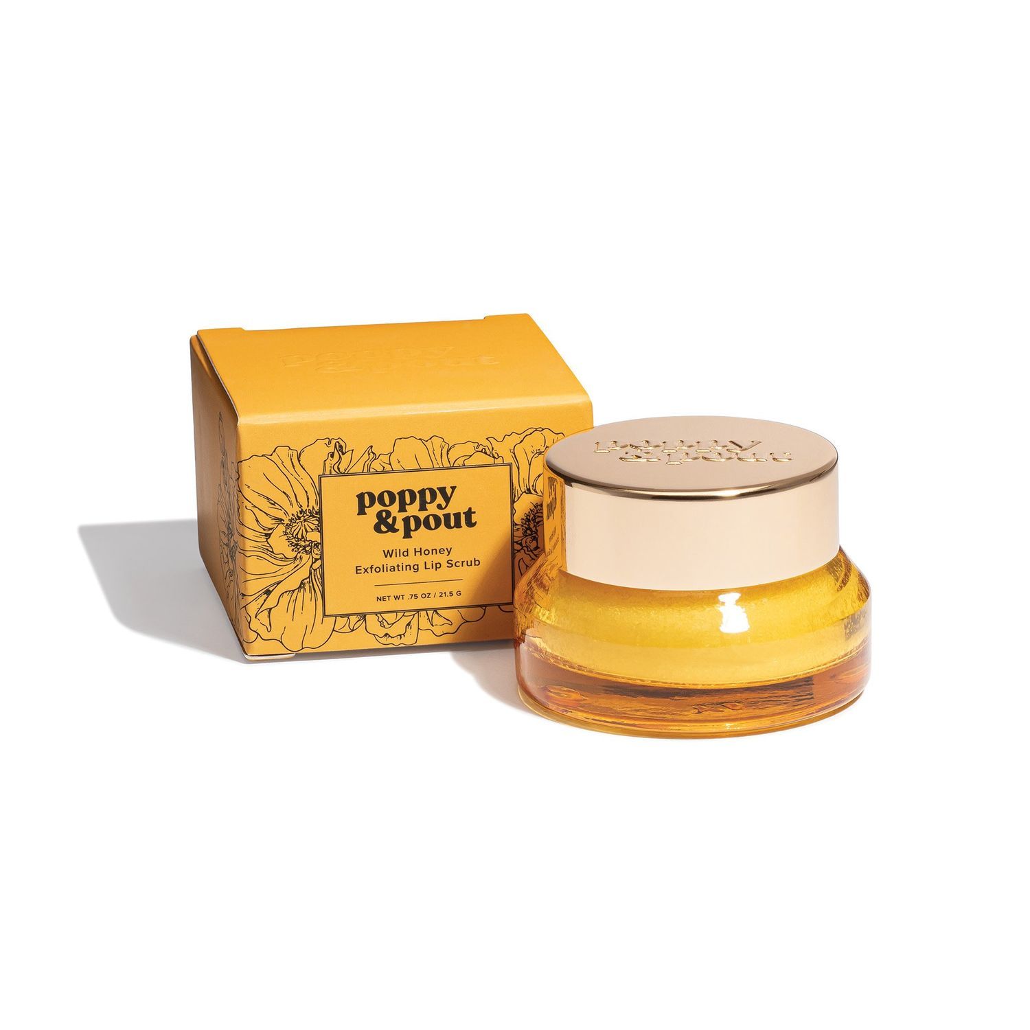 Poppy &amp; Pout Lip Scrub Wild Honey