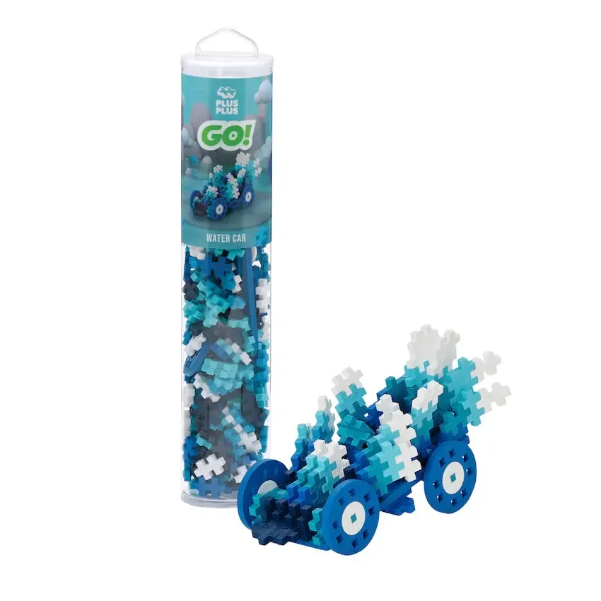 Plus Plus Tube - 240 pc - Color Cars Water