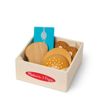 Melissa &amp; Doug Wooden Food Groups Play Set -