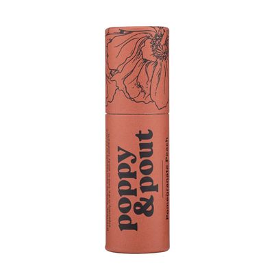 Poppy &amp; Pout Lip Balm Pomegranate Peach