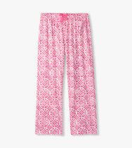 Women's PJ Pants in Bag Pink Lotus Mandala, Size: XS