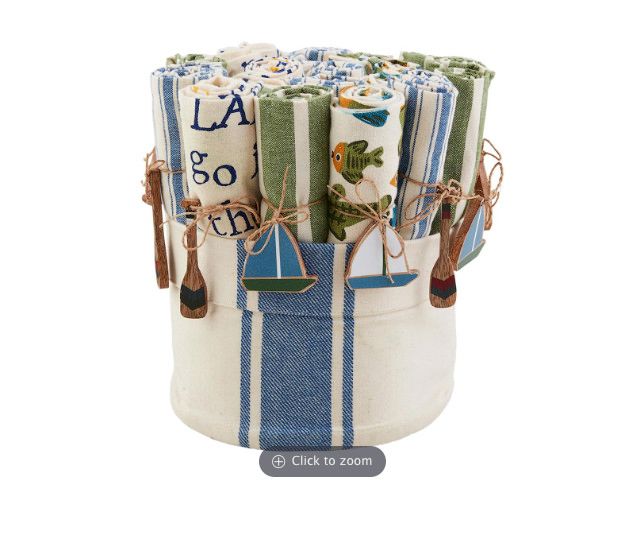 Patterned Lake Towel - Assorted