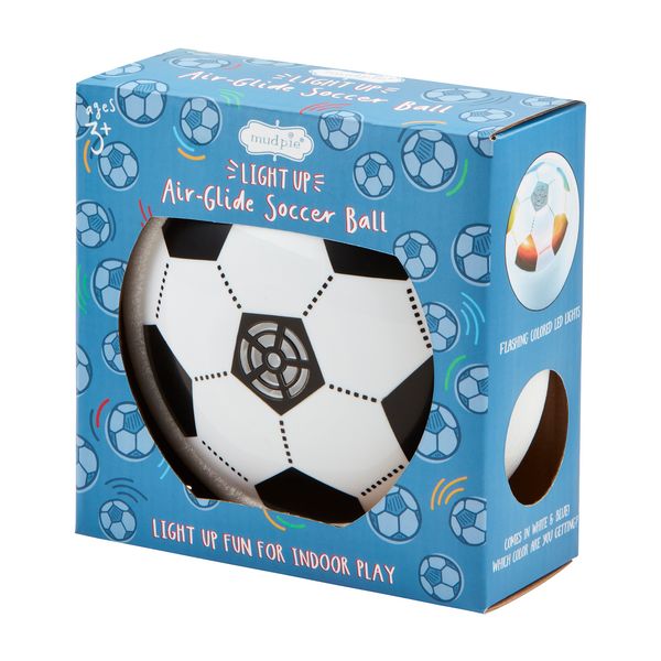White Light Up Soccer Ball