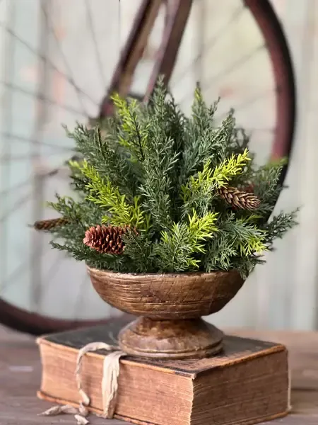 Prickly Pine Half Sphere 12”