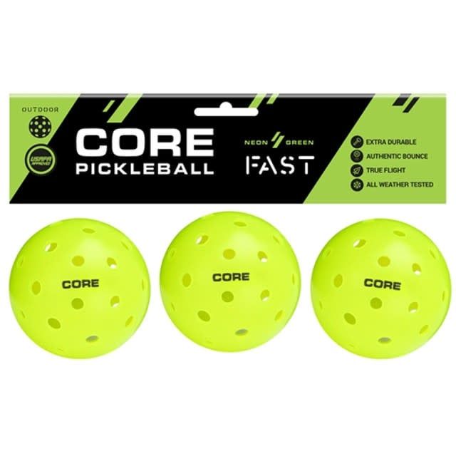 Core Outdoor Pickleball 3 pk