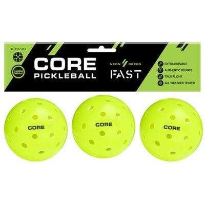 Core Outdoor Pickleball 3 pk