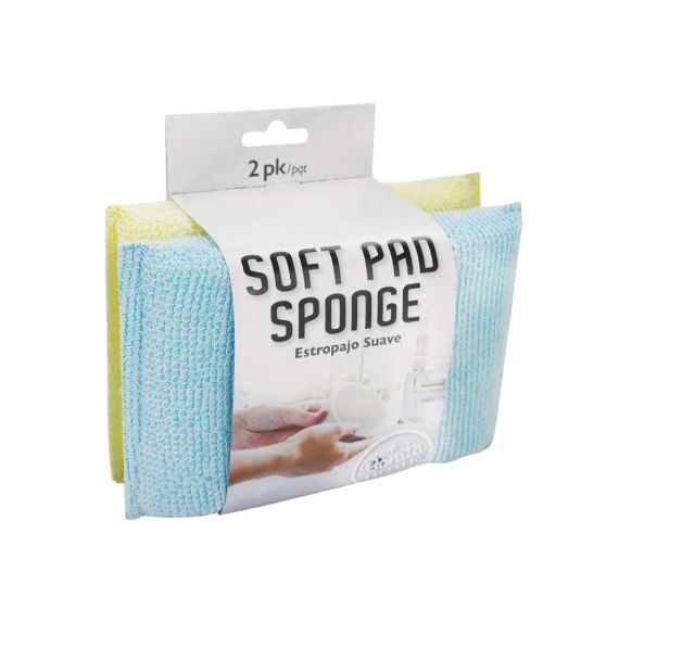 Soft Pad Sponges 2 pk