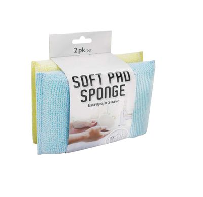 Soft Pad Sponges 2 pk