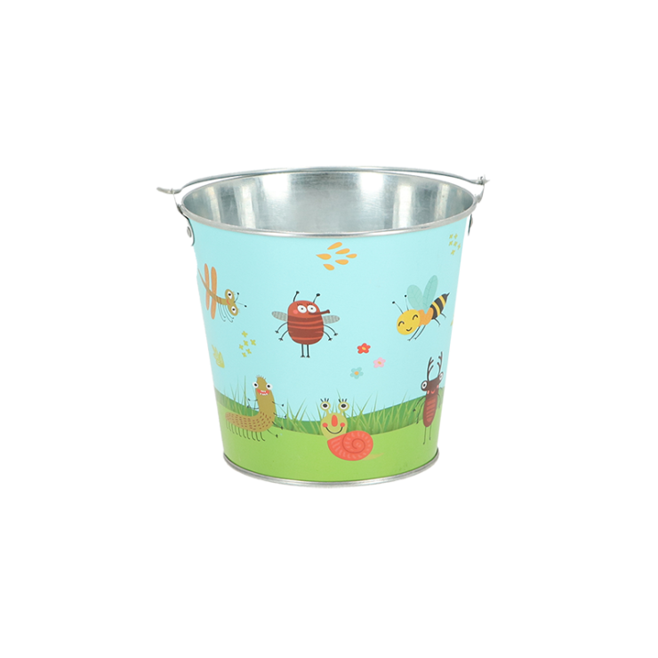 Children's Metal Bucket Insects