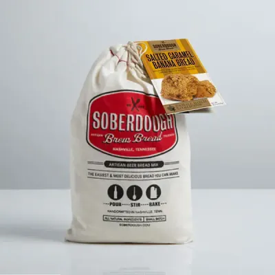 Salted Caramel Banana Soberdough