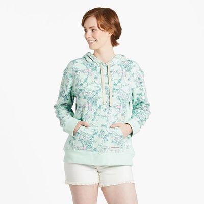 Floral Garden Pattern Hoodie