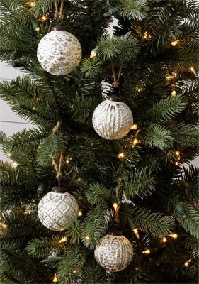 **Mini Glass Ornaments 3" Assorted