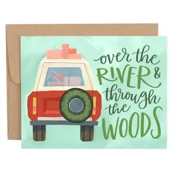 Holiday Jeep - Christmas Card
