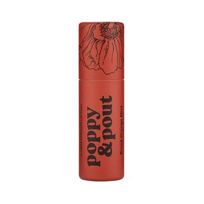Poppy &amp; Pout Lip Balm Blood Orange Mint