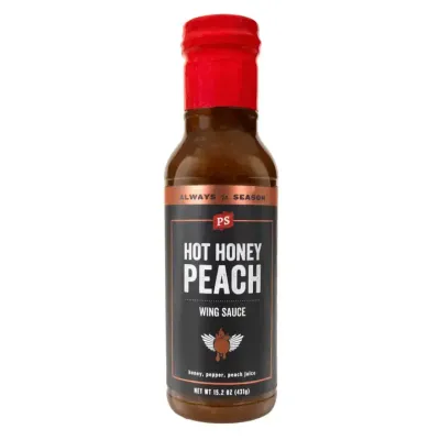 PS Seasoning Hot Honey Peach Wing Sauce
