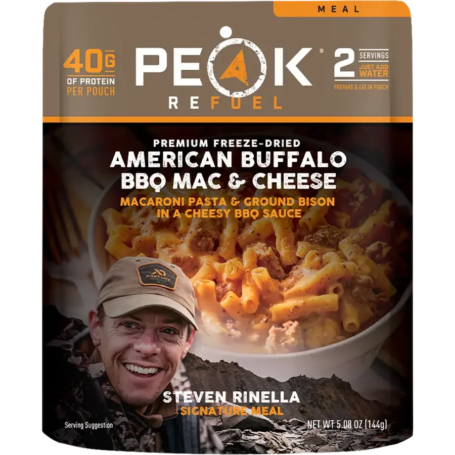 Peak MeatEater American Buffalo BBQ Mac &amp; Cheese