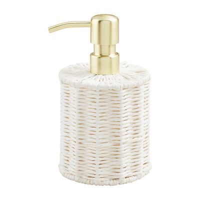 Woven Soap Pump White