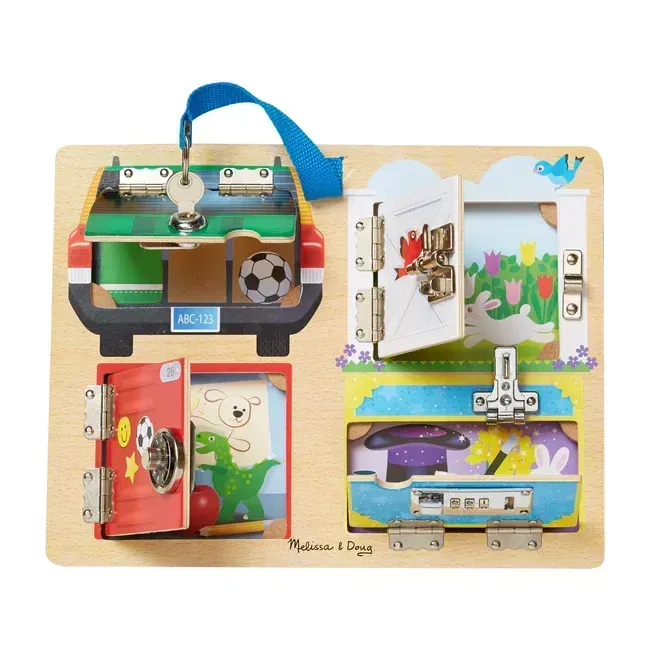 Melissa &amp; Doug Locks &amp; Latches Board