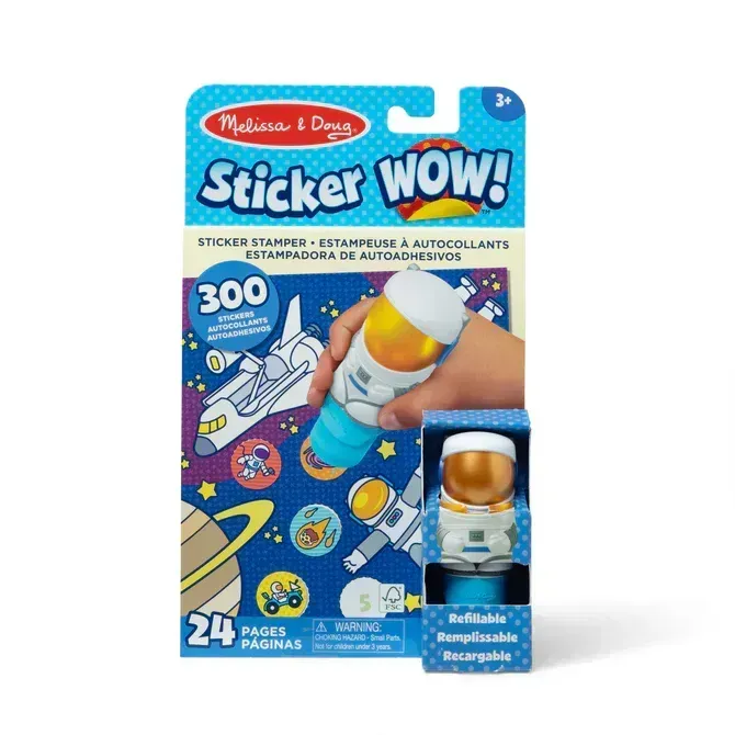 Melissa &amp; Doug Sticker WOW! Activity Pad Astronaut