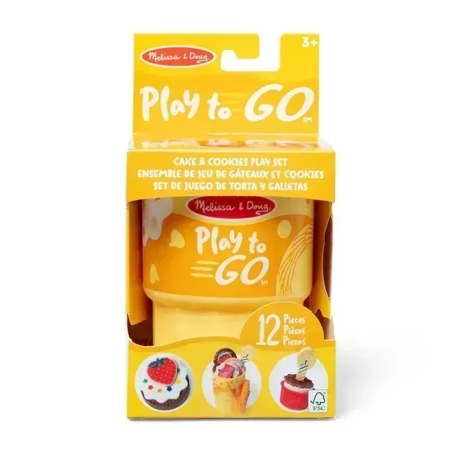 Melissa &amp; Doug Play to Go Cake &amp; Cookies Play Set