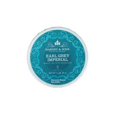 Harney &amp; Sons Tagalong Earl Grey Imperial Sachets in Tin 5ct