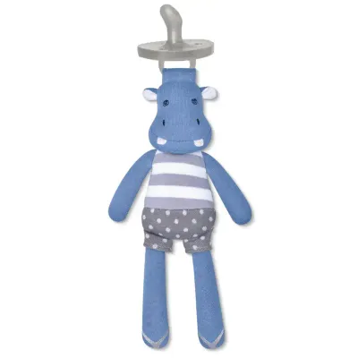 JoJo Hippo Pacifier Buddy