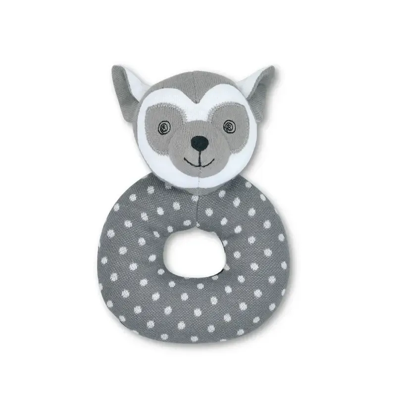 Bruce Lemur Teething Rattle