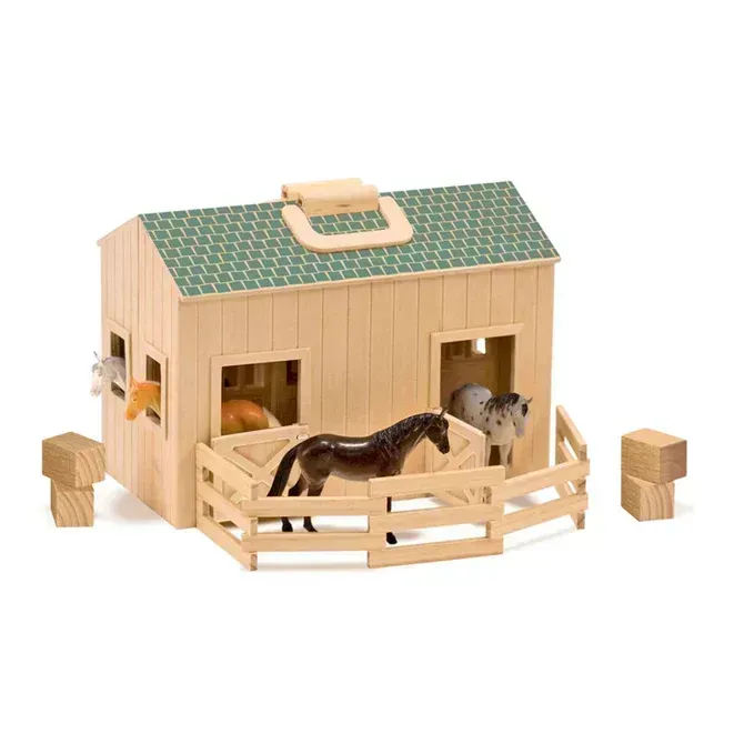 Melissa &amp; Doug Fold &amp; Go Stable