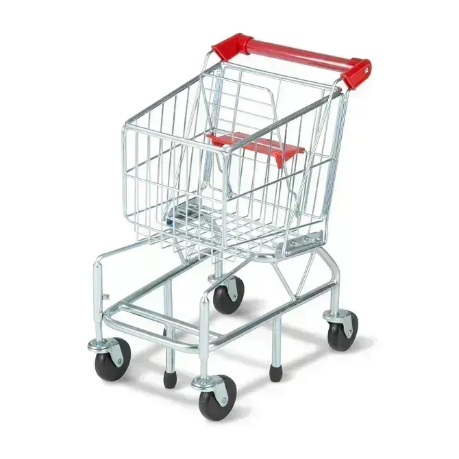 Melissa &amp; Doug Metal Shopping Cart Kids
