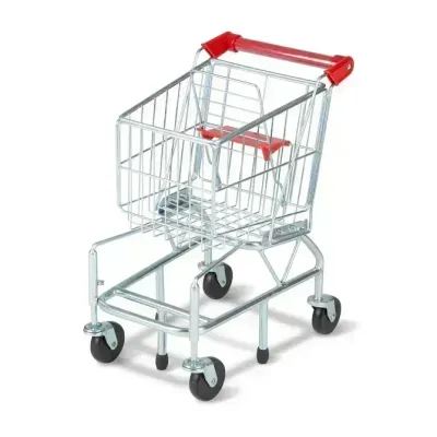 Melissa &amp; Doug Metal Shopping Cart Kids
