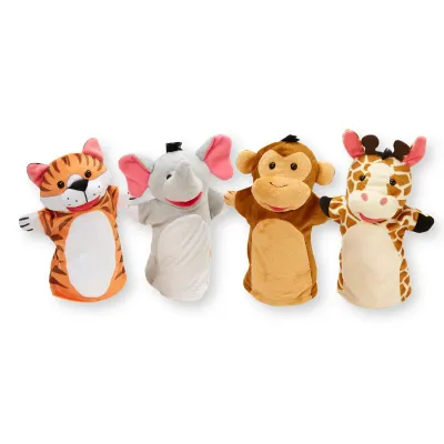 Melissa &amp; Doug Zoo Friends Hand Puppets