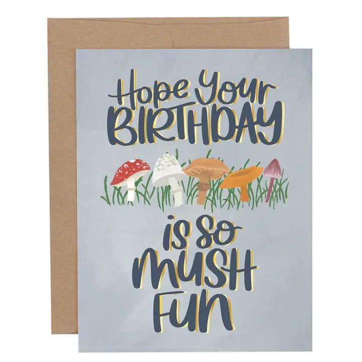 So Mush Fun Birthday Card
