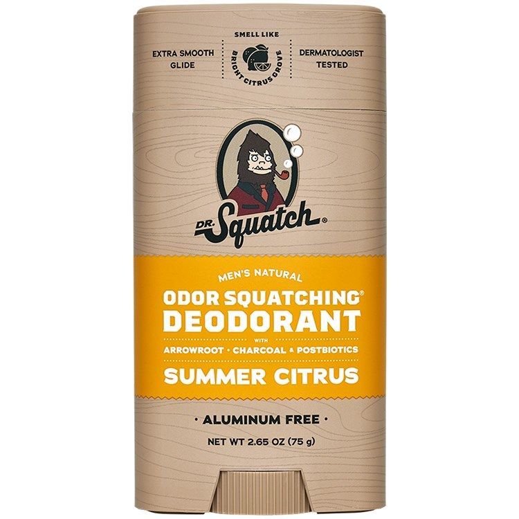 Dr. Squatch Stick Deodorant Summer Citrus