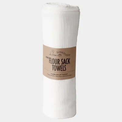 Jumbo Organic Flour Sack Towels (Set of 4)