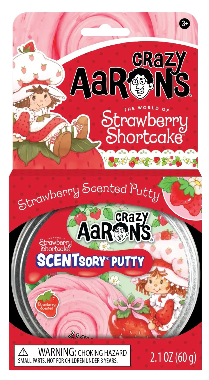 Strawberry Shortcake 4" Thinking Putty