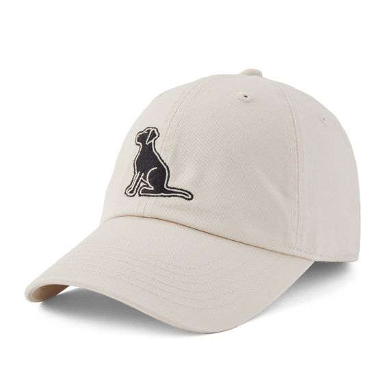 Life is Good Chill Cap Vintage Sitting Dog Bone