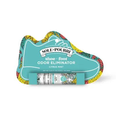 Sole-Pourri Foot Odor Eliminator Spray Citrus Mint 10mL