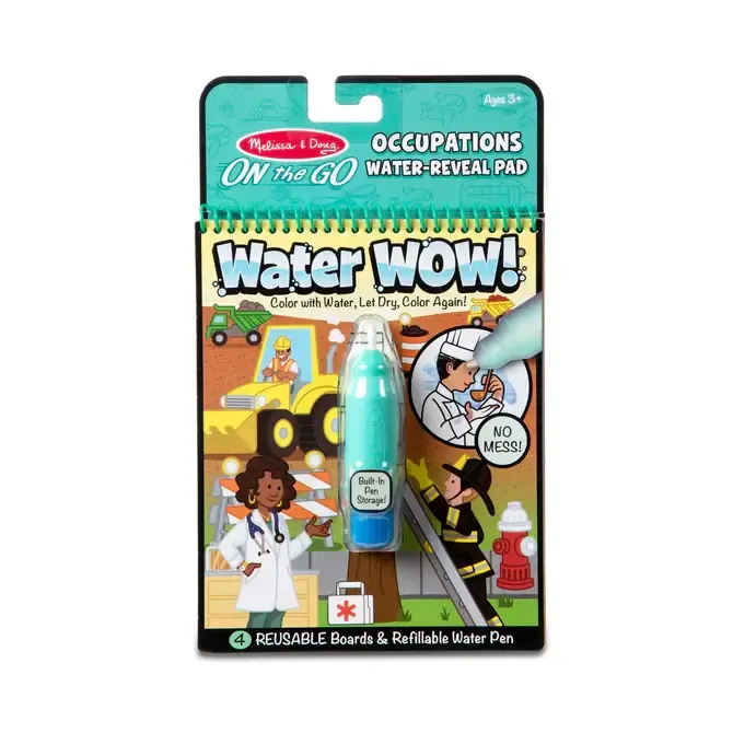 Melissa &amp; Doug Water Wow! - Occupation Reveal Pad