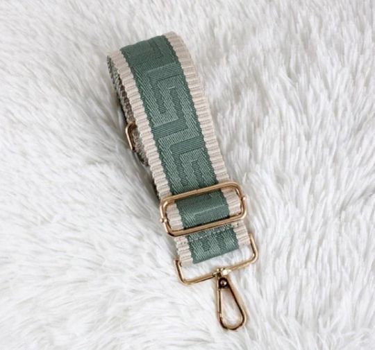 Geometric Pattern Guitar Strap