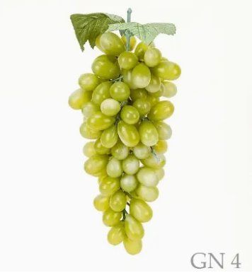 Artificial Faux Green Grapes