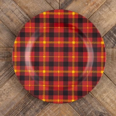 Vintage Lumberjack Check Charger