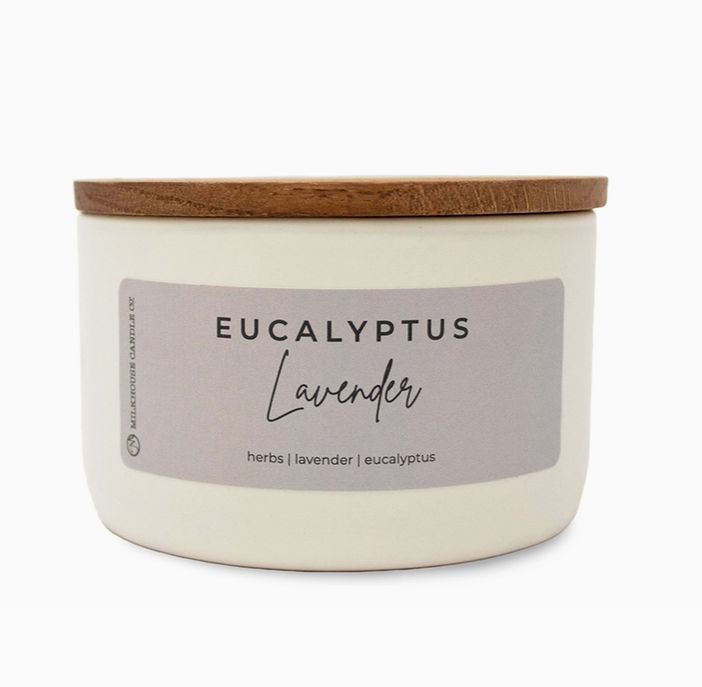 Milkhouse Eucalyptus Lavender Statement Candle