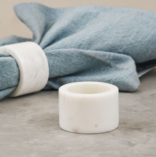 Marble Napkin Ring 2”