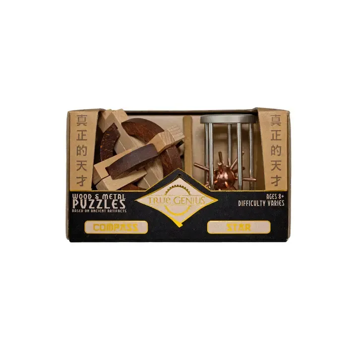 Compass &amp; Star True Genius Puzzle