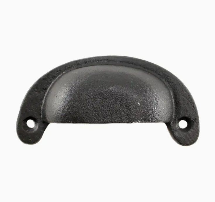 Cast Iron Drawer Pull 4” x 2”