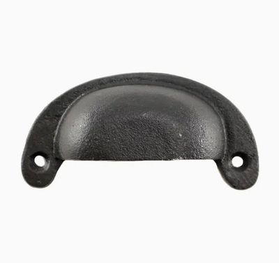 Cast Iron Drawer Pull 4” x 2”